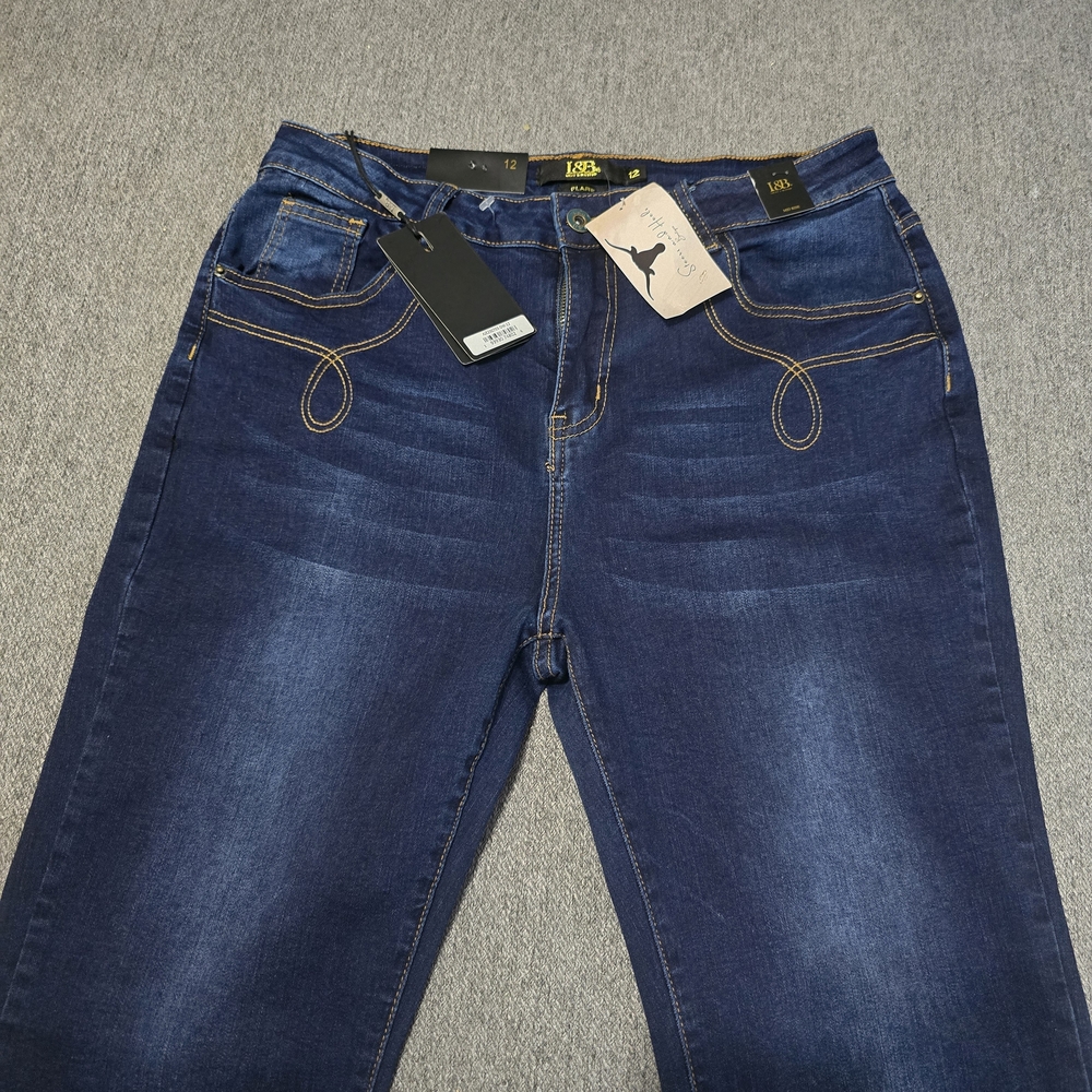 Women's Dark Blue Flare Jeans